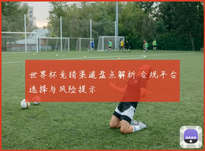 世界杯竞猜渠道盘点解析 合规平台选择与风险提示